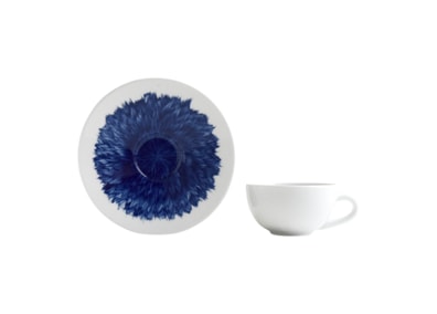 Bernardaud, In bloom, Set of 2 coffee cups and saucers