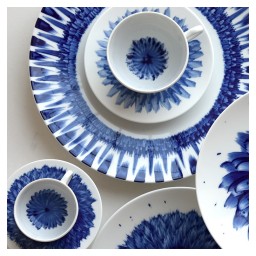 Bernardaud, In bloom, Set of 2 coffee cups and saucers