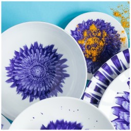 Bernardaud, In bloom, Round tart platter