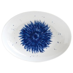 Bernardaud, In bloom, Deep oval platter