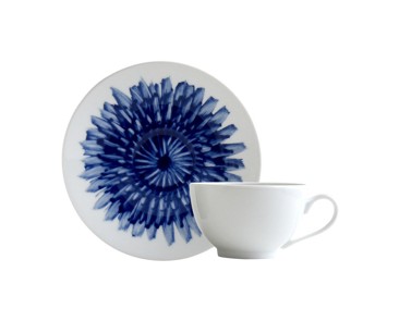 Bernardaud, In bloom, Tea cup and saucer