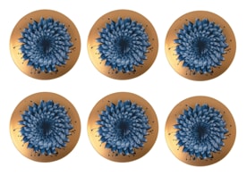 Bernardaud, In bloom, Set of 6 salad plates