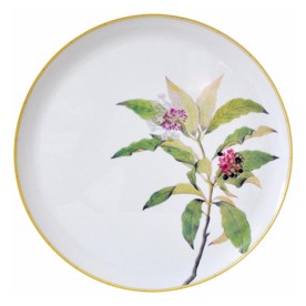 Bernardaud, Jardin Indien, Round tart platter