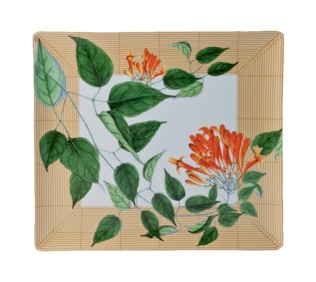 Bernardaud, Jardin Indien, Rectangular tray