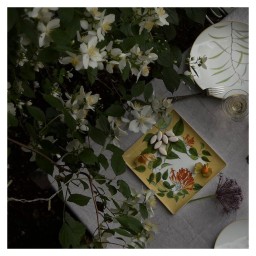 Bernardaud, Jardin Indien, Rectangular tray