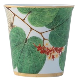 Bernardaud, Jardin Indien, Tumbler with fragrance home candle