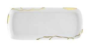 Bernardaud, Kintsugi, Rectangular cake platter