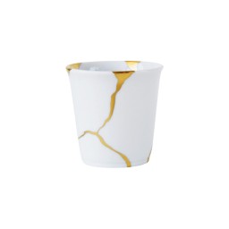 Bernardaud, Kintsugi, Tumbler with fragrance home candle