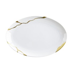 Bernardaud, Kintsugi, Oval platter