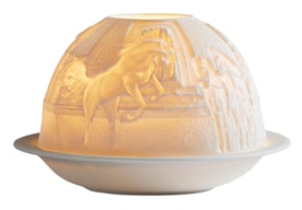 Bernardaud, Lithophanie, Equestrian dream