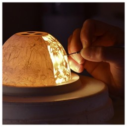 Bernardaud, Lithophanie, The nativity LED