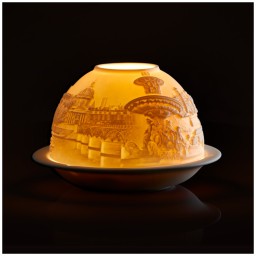 Bernardaud, Lithophanie, Louvre LED