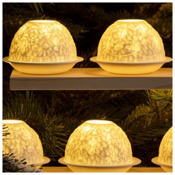 Bernardaud, Lithophanie, Christmas tree LED