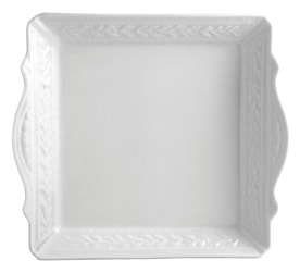 Bernardaud, Louvre, Square handled tray