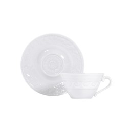 Bernardaud, Louvre, Tea cup and saucer