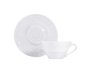 Bernardaud, Louvre, Tea cup and saucer