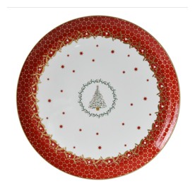 Bernardaud, Noël, Round tart platter