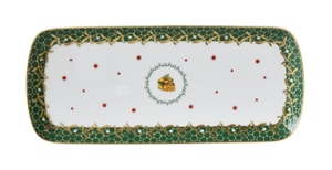 Bernardaud, Noël, Rectangular cake platter