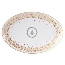 Bernardaud, Noël, Oval platter