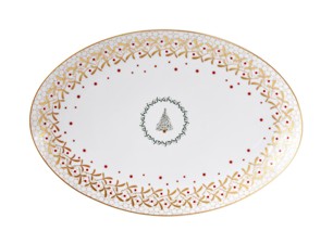 Bernardaud, Noël, Oval platter