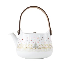 Bernardaud, Noël, Cabas teapot