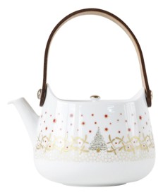 Bernardaud, Noël, Cabas teapot