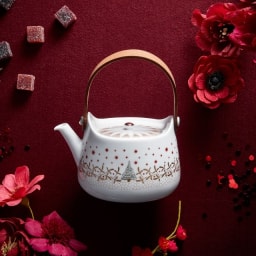 Bernardaud, Noël, Cabas teapot