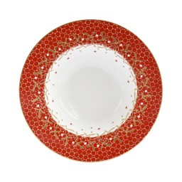 Bernardaud, Noël, Deep rim soup plate