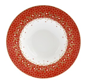 Bernardaud, Noël, Deep rim soup plate