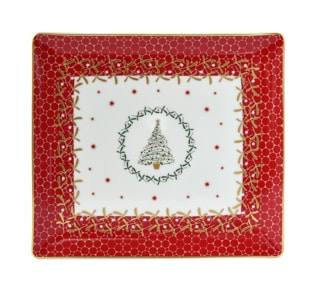 Bernardaud, Noël, Rectangular tray