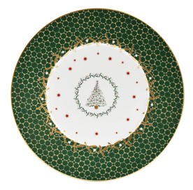 Bernardaud, Noël, Christmas Tree salad plate