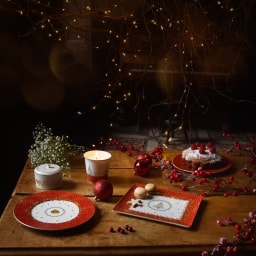 Bernardaud, Noël, Rectangular tray