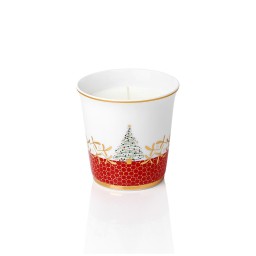 Bernardaud, Noël, Tumbler with fragrance home candle