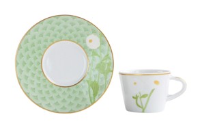 Bernardaud, Praiana, Set of 2 coffee cups and saucers