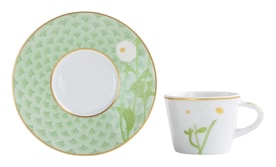 Bernardaud, Praiana, Set of 4 coffee cups and saucers