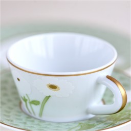 Bernardaud, Praiana, Set of 2 tea cups and saucers