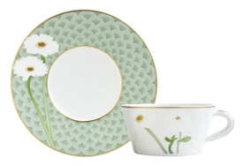 Bernardaud, Praiana, Set of 4 tea cups and saucers
