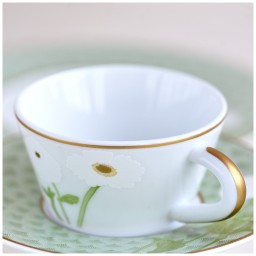 Bernardaud, Praiana, Set of 4 tea cups and saucers