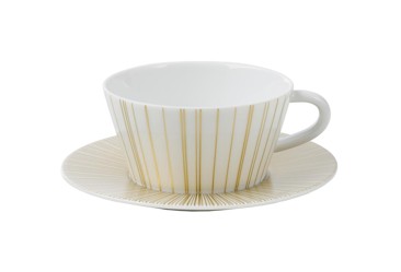 Bernardaud, Sol, Tea cup and saucer