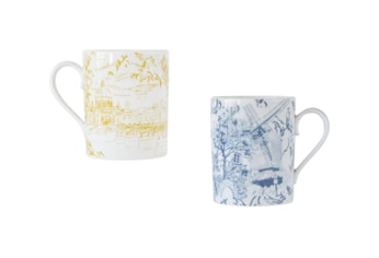 Bernardaud, Tout Paris, Set of 2 mugs