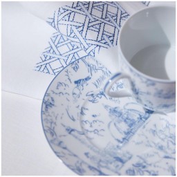 Bernardaud, Tout Paris, Set of 4 coffee cups and saucers