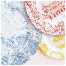 Bernardaud, Tout Paris, Round tart platter