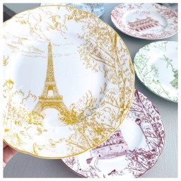 Bernardaud, Tout Paris, Oval platter