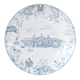 Bernardaud, Tout Paris, Deep round dish