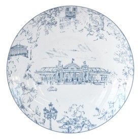 Bernardaud, Tout Paris, Deep round dish