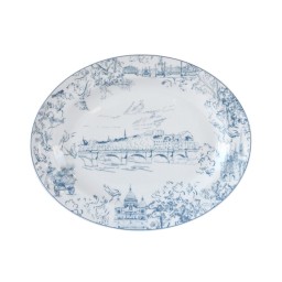 Bernardaud, Tout Paris, Oval platter