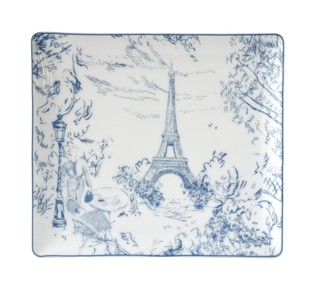 Bernardaud, Tout Paris, Rectangular tray