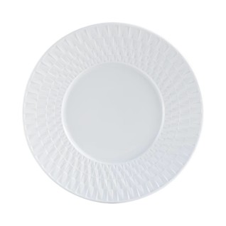 Bernardaud, Twist White, Bread and butter plate