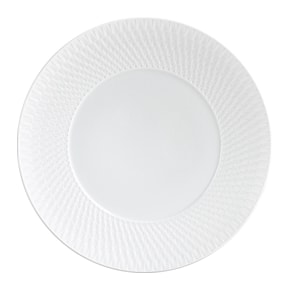 Bernardaud, Twist White, Dinner plate