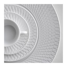 Bernardaud, Twist White, Cereal bowl